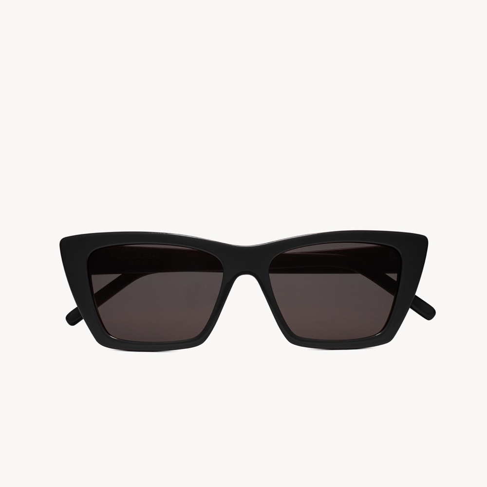 Saint Laurent Black Cat-Eye Sunglasses - Picture 2 of 6